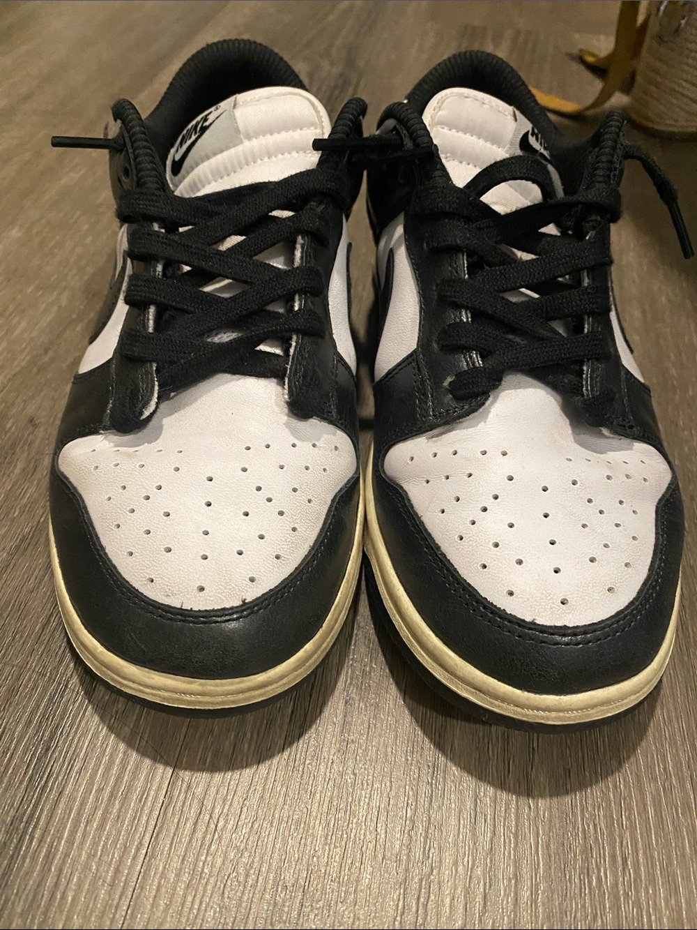 Nike Women’s Black and White Low-Top Sneakers